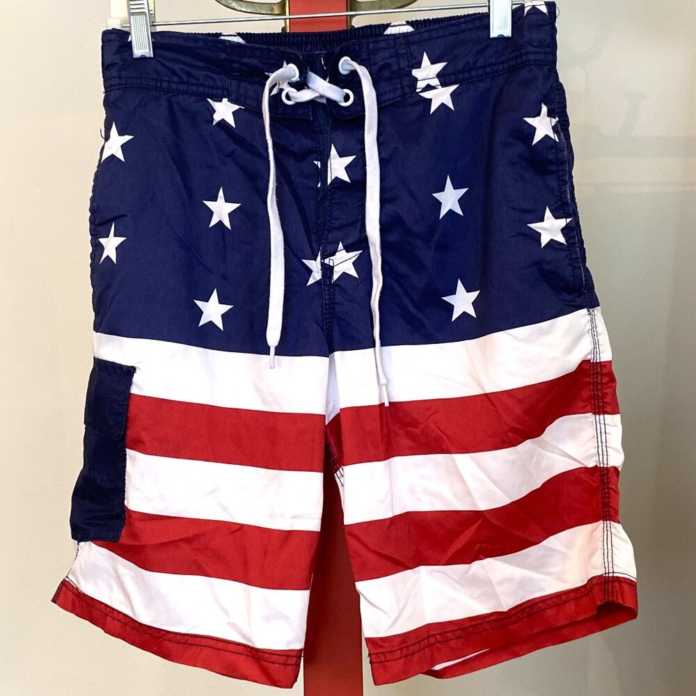 Bioworld American Flag Swimwear